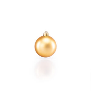 Guld julekugler | Plastik | 12 stk